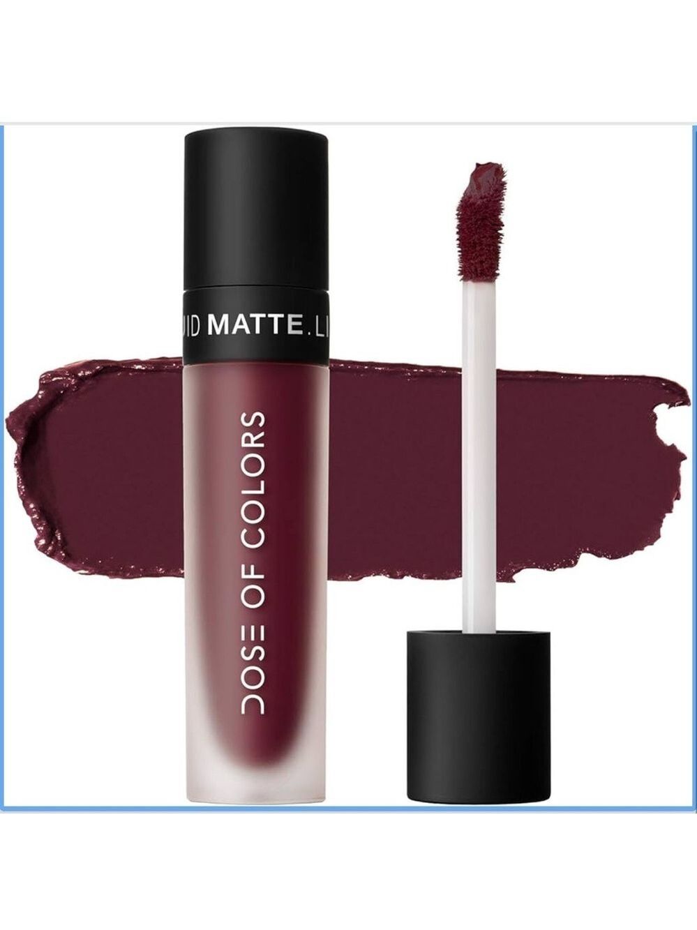 Dose of Colors Liquid Matte Lipstick in Plum Queen